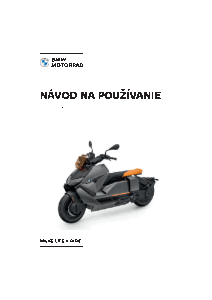 BMW CE 04 - Navod na pouzivanie SK 2021 